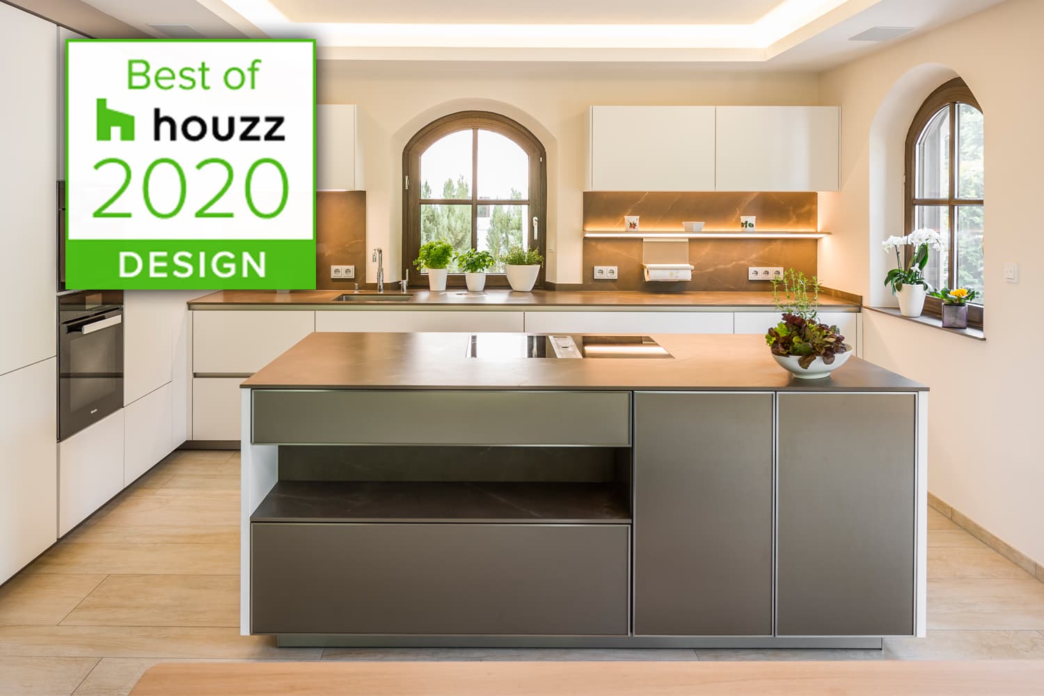 Auszeichnung "Best of houzz 2020" Design"