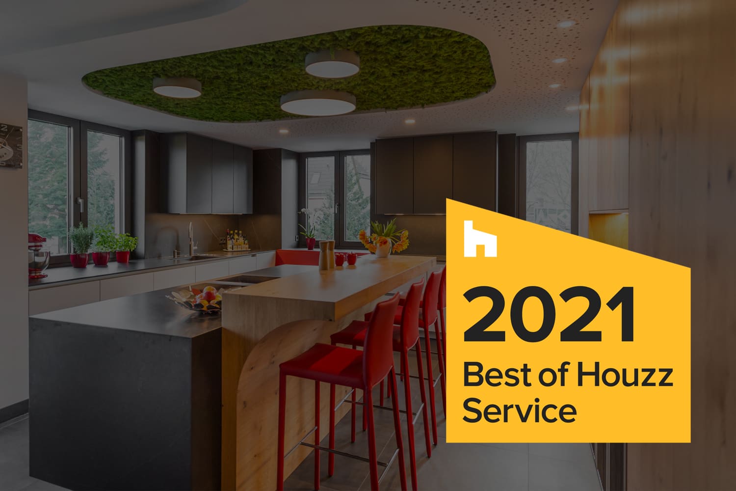 Auszeichnung "Best of houzz 2020" Design"